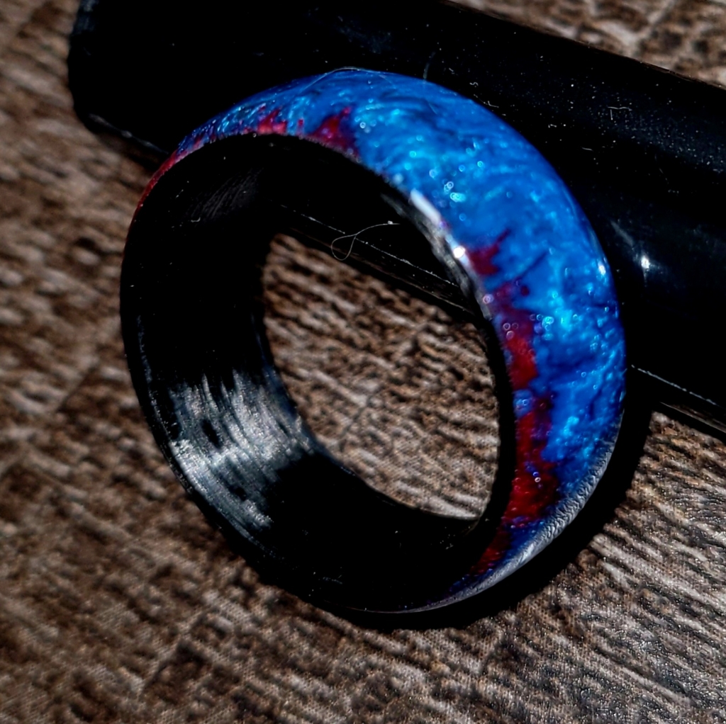 Custom Made Epoxy Ring